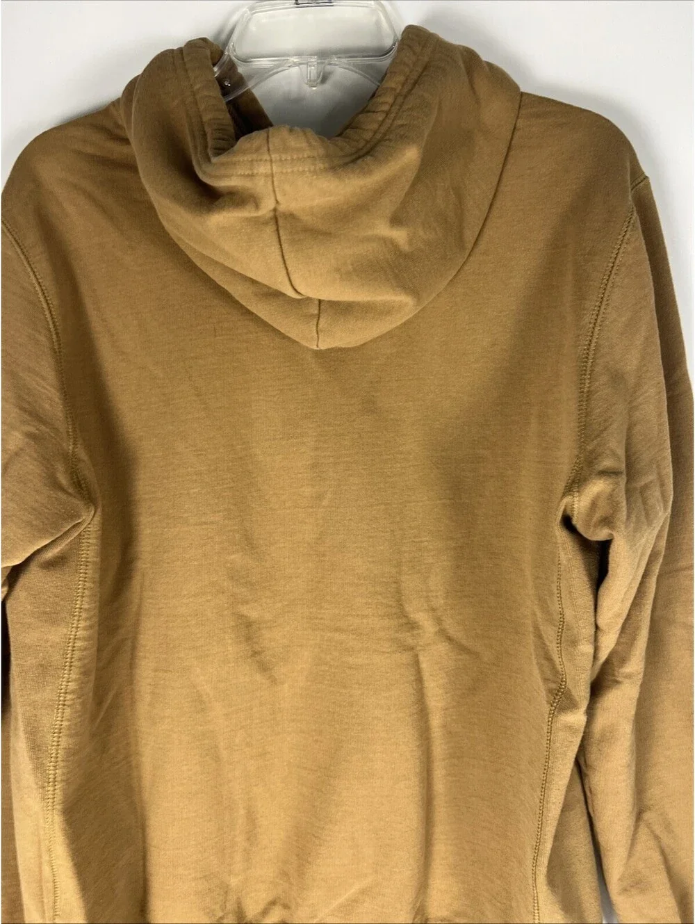 The North Face Brown Pullover Box Logo Hoodie- Men's Size Medium
